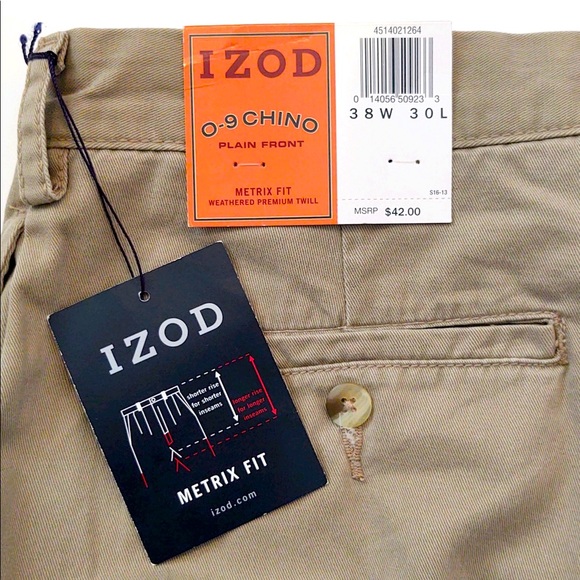 Izod NWT Men’s Khakis - Picture 4 of 5